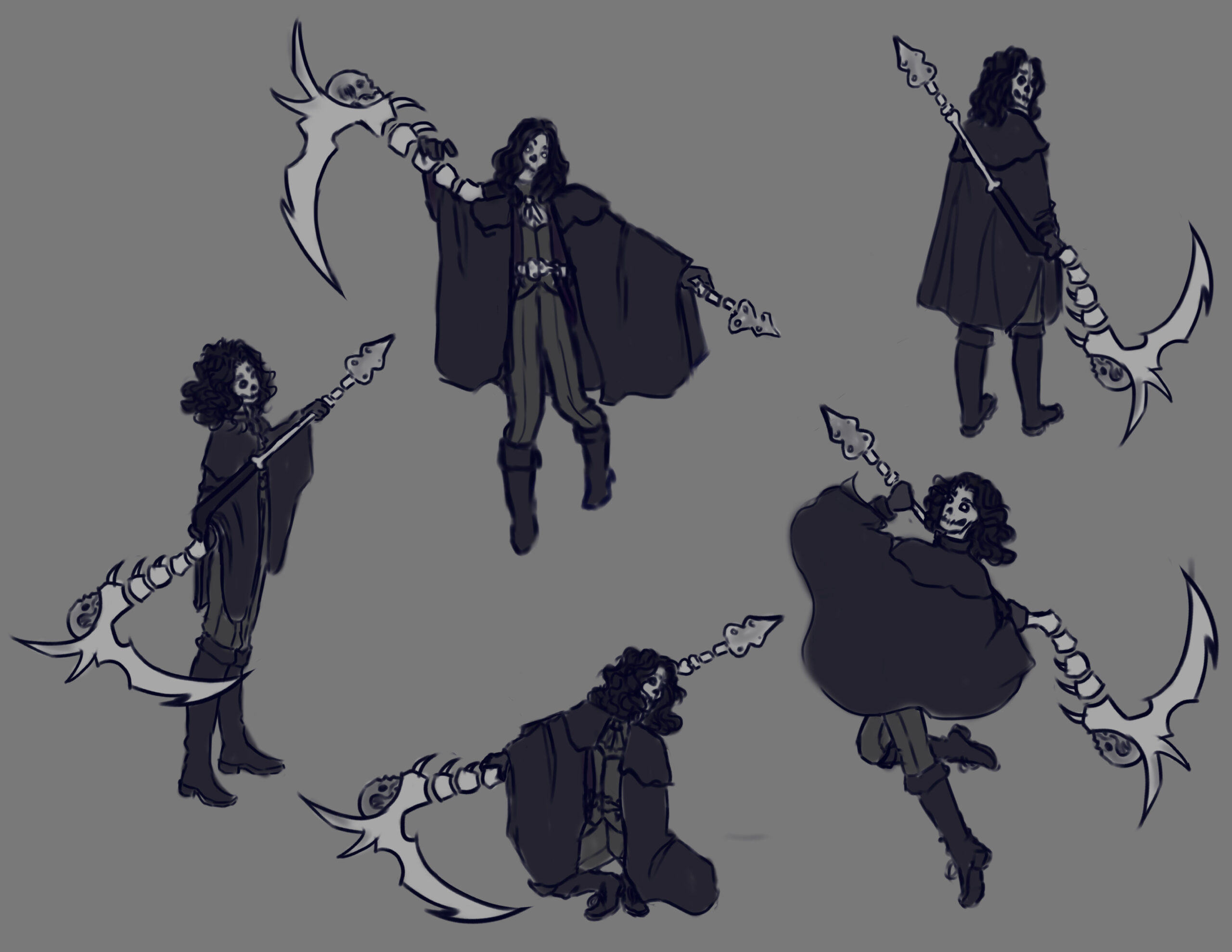 Poses dinámicas